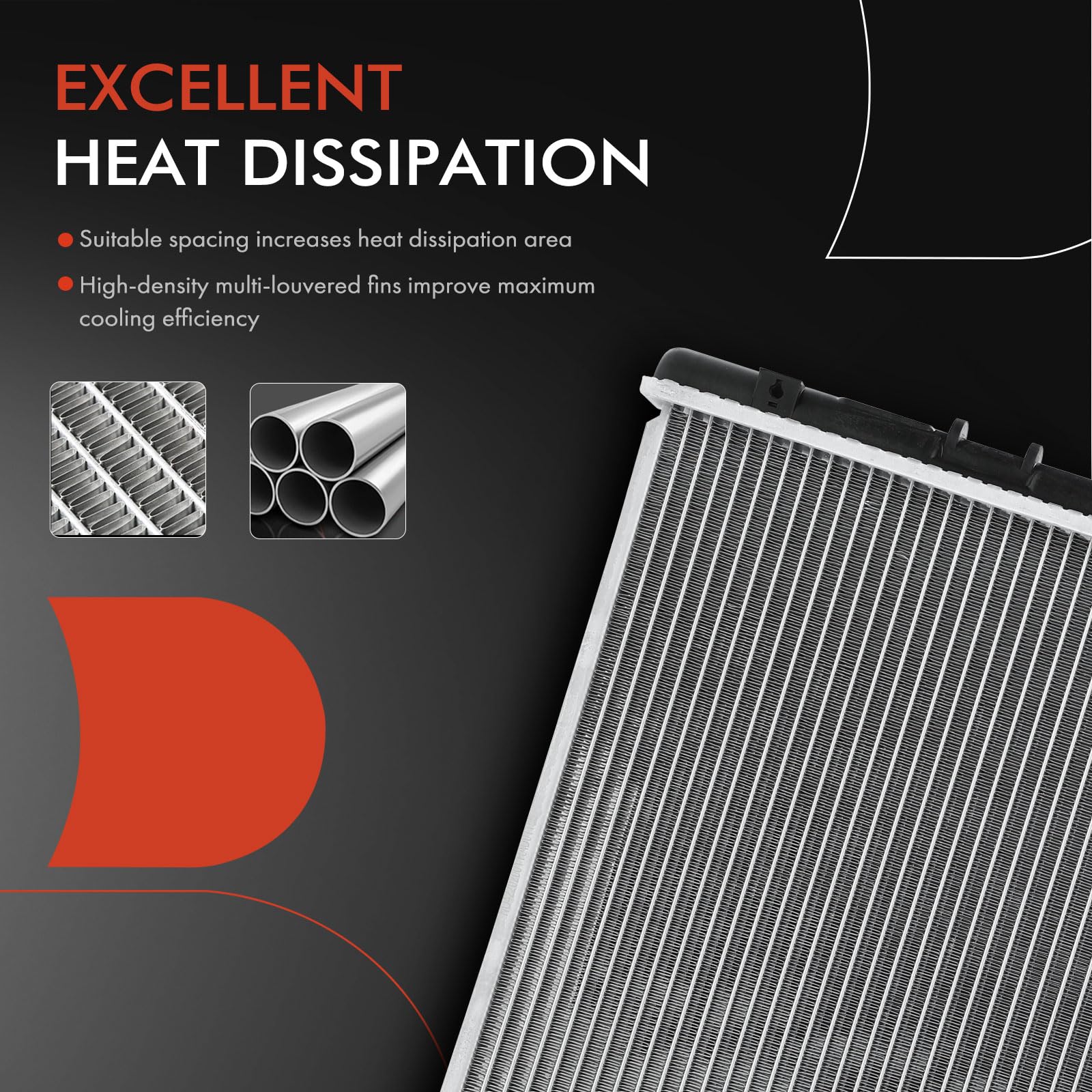 Mua A-Premium Engine Coolant Radiator Assembly with Transmission Oil ...