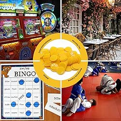 HAKITAROOM Set of 100 Opaque Plastic Learning
