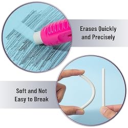 Mr. Pen- Retractable Mechanical Eraser Pen, Pack of