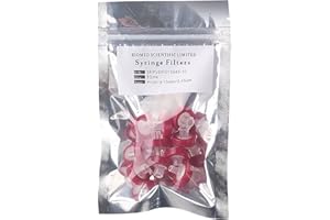 Biomed Scientific Syringe Filters PVDF (Polyvinylidene Fluoride) 13 mm Diameter 0.45 um Pore Size Non Sterile Pack of 10 pcs