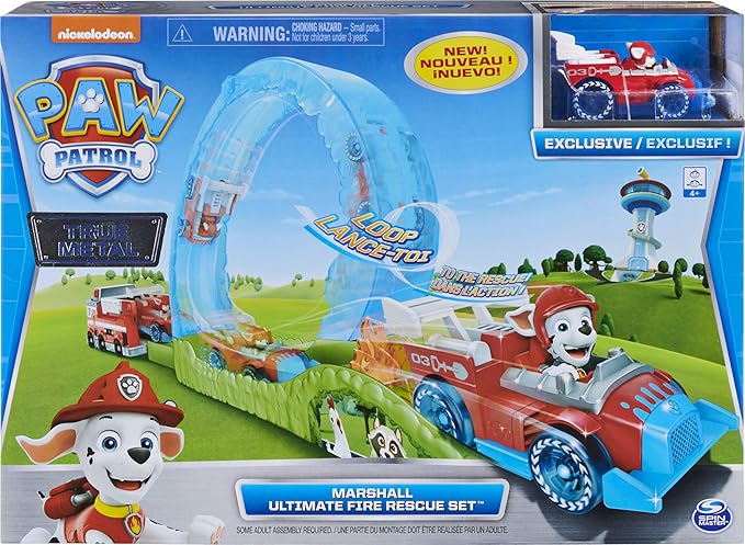 paw patrol ultimate fire rescue set