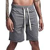 Arloesi Men's Casual Cotton Athletic Shorts
