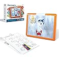 Discovery LED Tracing Tablet, 26-Piece Set with Washable Markers, Tracing & Template Sheets, Battery Powered Doodle Activity Lightboard, Kids Drawing & Sketching Portable Travel Art Set, Toy Gift