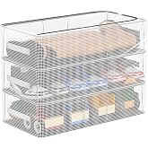COAINNER Shoe Closet Organizer for Tall Boots, 3 Pack, 23.6" x 11.8" x 6" | Steel Frame, Waterproof PVC Cloth, Stackable Storage Boxes for Under-Bed, Bedroom Dormitory