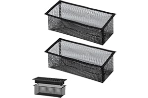 Attramite Floor Register Cover Trap, 2-Pack Floor Vent Screen Net, 4 x 10 Inch Floor Air Vent Cover Screen for Home, Floor Air Vent Mesh Filters for Catching Dust Debris Hair Food