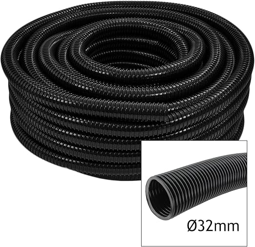 SPARES2GO Swimming Pool Jacuzzi Pump Hose Filter Pipe Tube (32mm, 5M