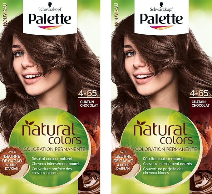 Schwarzkopf Palette Natural Colors Coloration Permanente Chatain Chocolat 4 65 Lot De 2 Amazon Fr Beaute Et Parfum