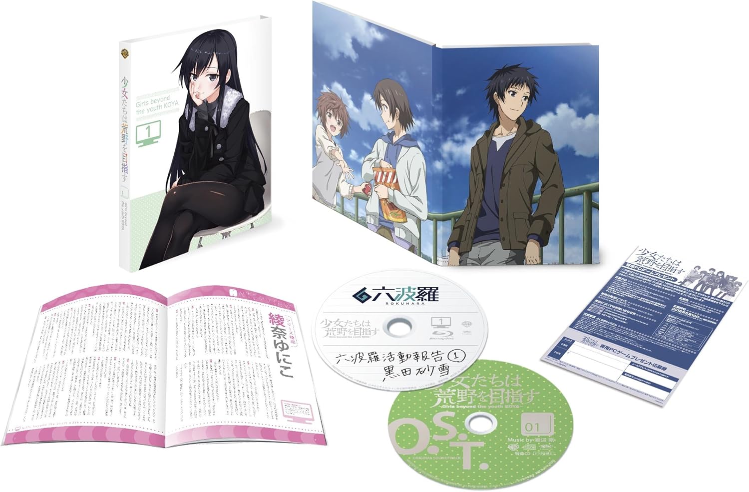 Amazon 少女たちは荒野を目指す Vol 1 初回仕様版 Blu Ray アニメ