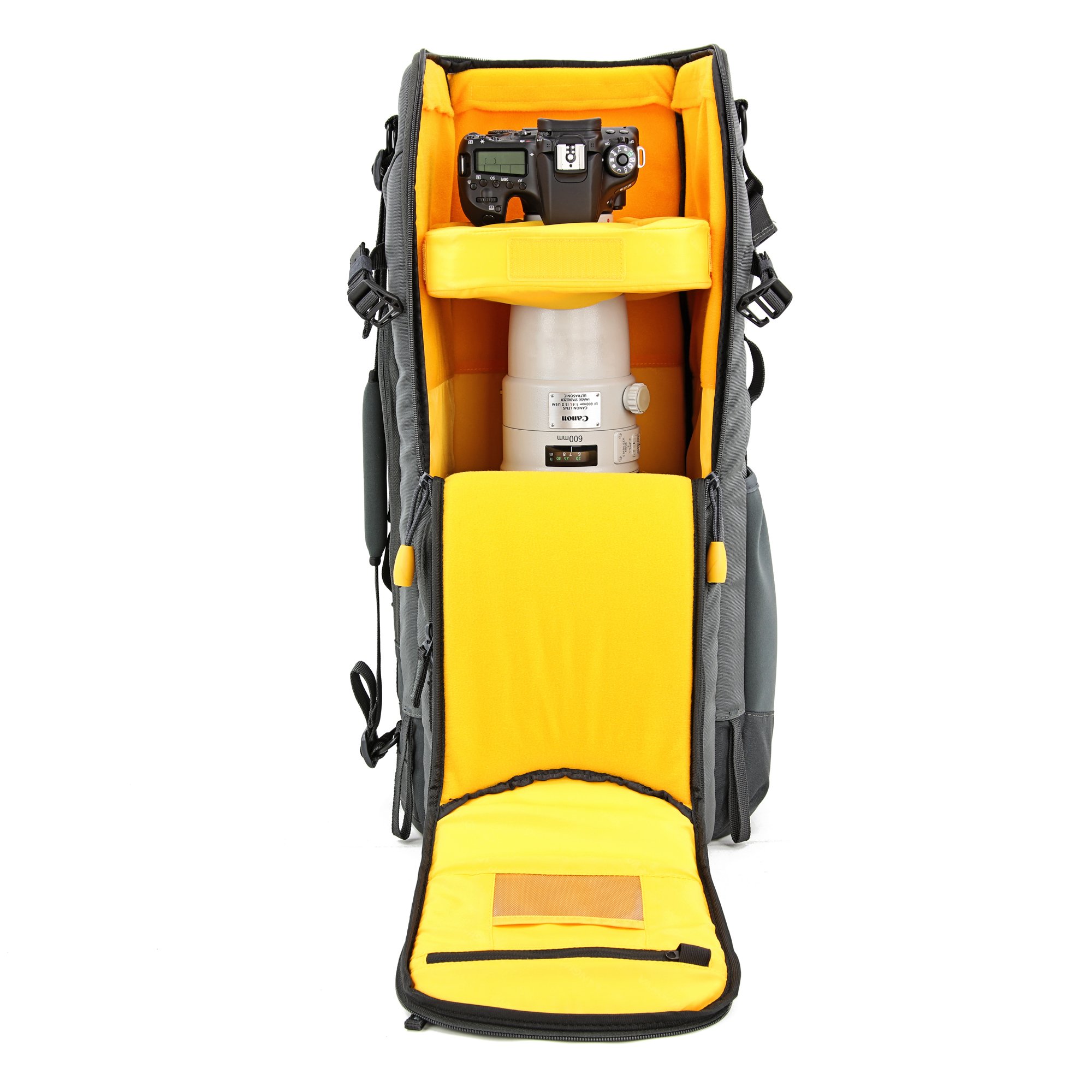 VANGUARD Alta Sky 66 Camera Backpack for Sony, Nikon, Canon DSLR with up to 600 mm f/4 Lens