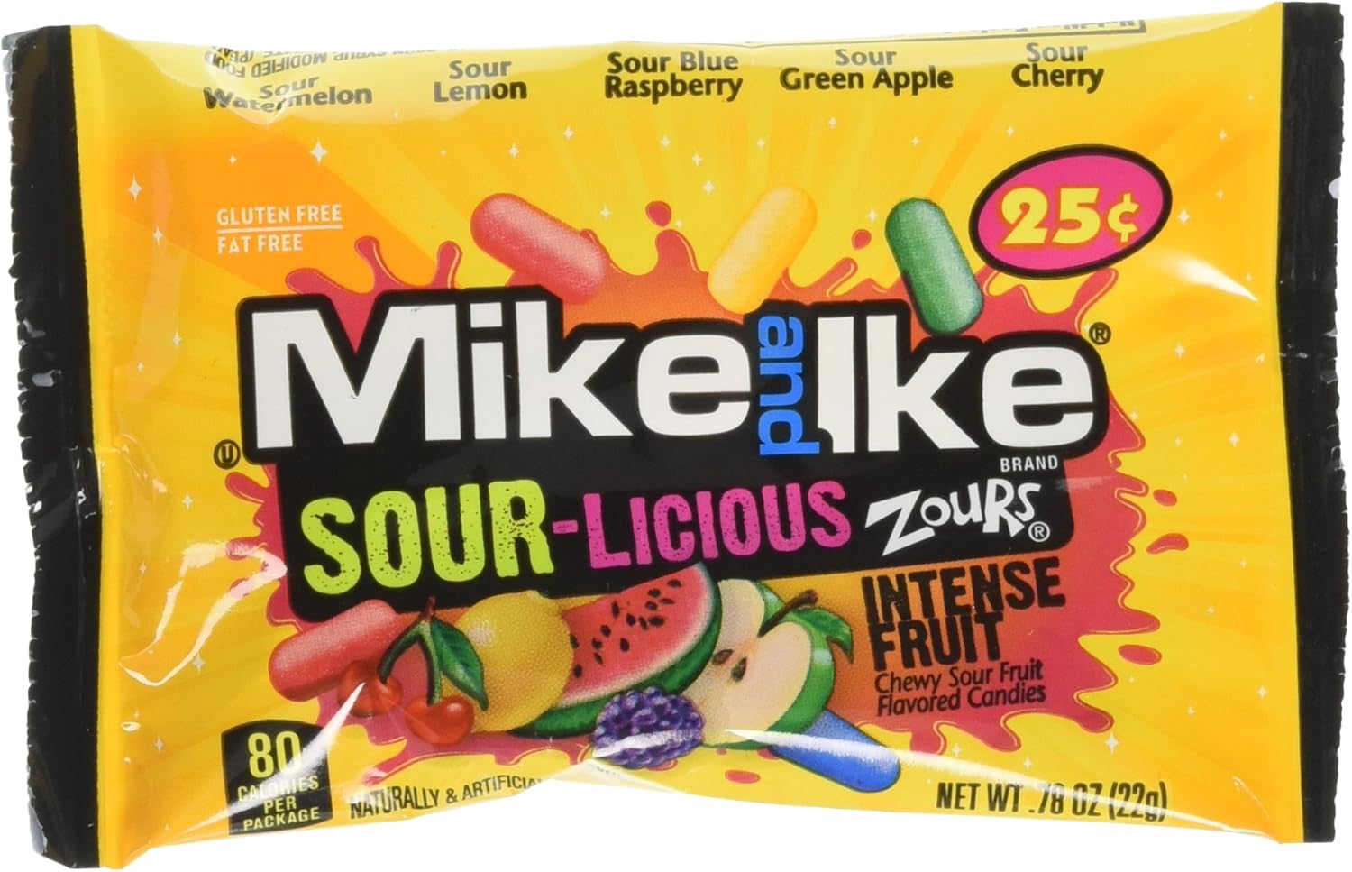 Mike and Ike Sourlicious Zours (24 units) Amazon.ca Grocery