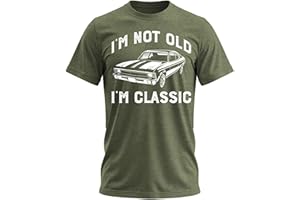 Sweet Gisele I'm Not Old I'm Classic Funny Car Graphic T-Shirt for Mens Womens Short Sleeve T Shirt