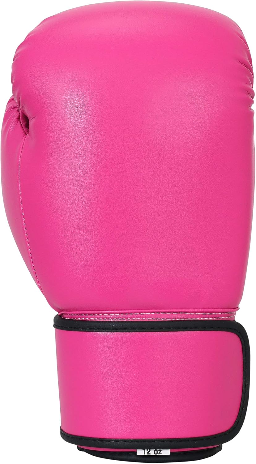 Boxing Gloves Synthetic Leather Bag Punching Gloves for Home Gym Kickboxing Training Gear Stay Cool Mesh Palm Sparring Mitts for Men Women and Kids : Sports & Outdoors