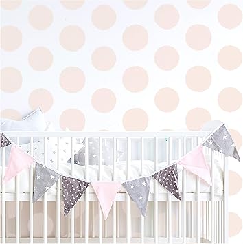 Polka Dot Furniture Wall Floor Stencil For Painting Furniture