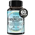 KASHA Nutrition Chelated Magnesium Bisglycinate / Glycinate - 200 mg of Elemental Magnesium | Proudly Canadian | Non-GMO, Veg