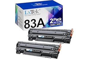 LxTek Compatible Toner Cartridge Replacement for HP 83A CF283A to Compatible with Laserjet Pro MFP M125nw M201dw M225dw M201n