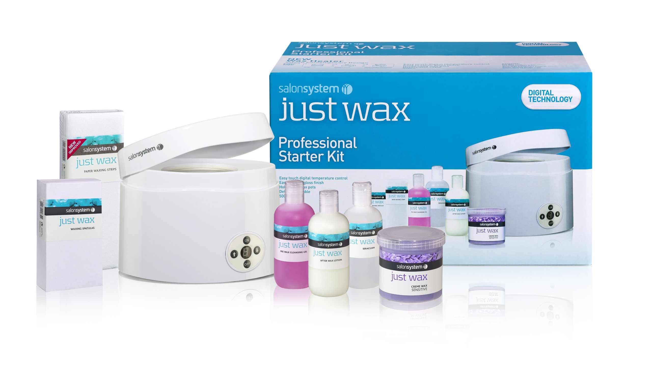 Salon System Just Wax Digital Technology Professional Starter Kit