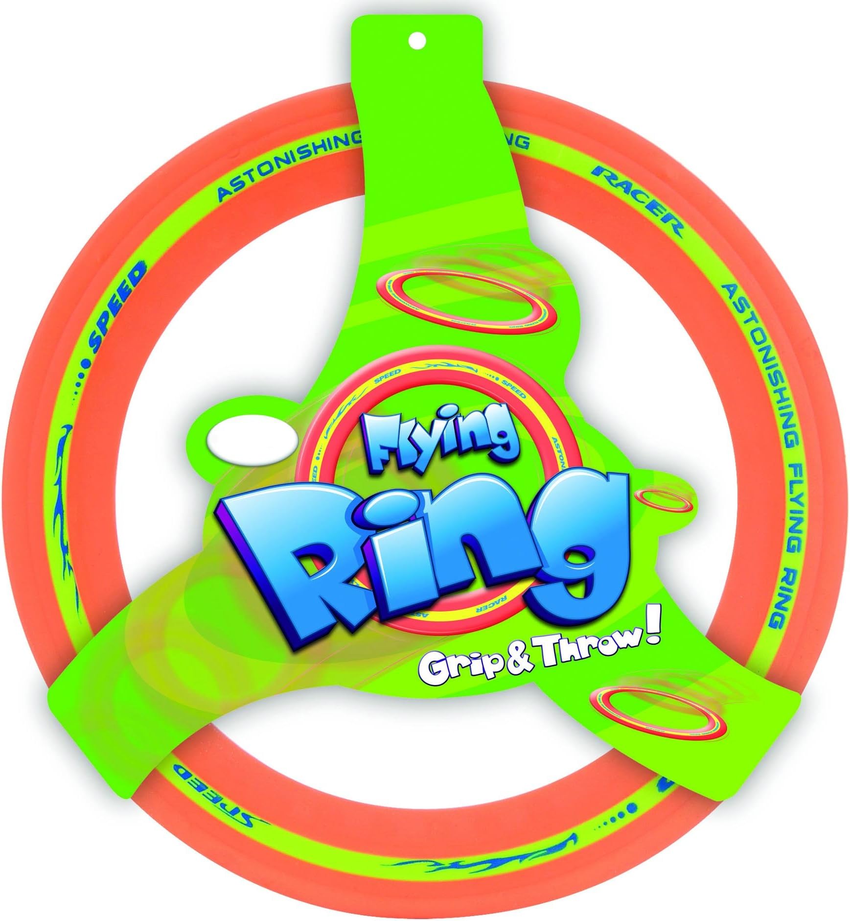 Rubber Easy Grip Frisbee Ring Suitable for 8 year old Excellent Toy Gift Present Outside Fun and Games Christmas Xmas Birthday Stocking Filler Game Sports Boys Boy Kids Childrens