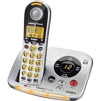 Amazon.com : Uniden D2997 Loud and Clear Cordless Answering System with