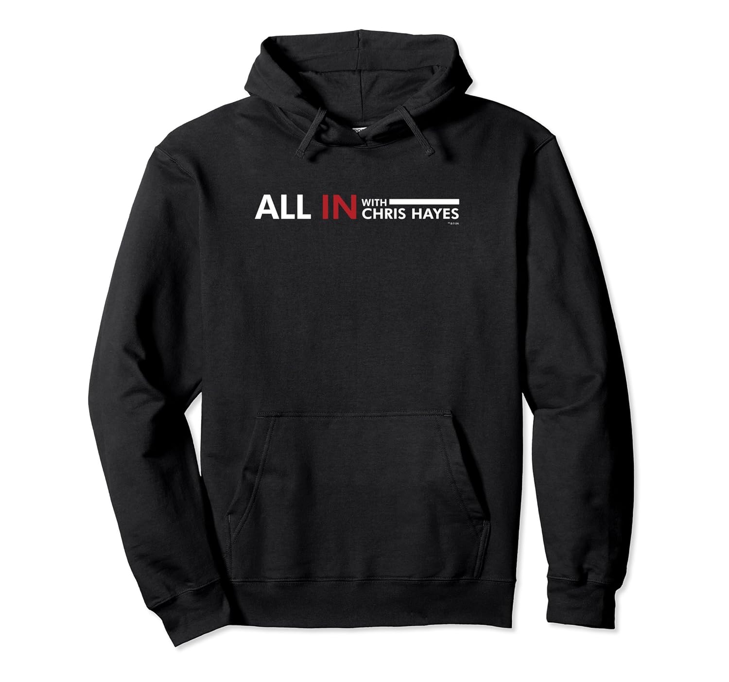 All In with Chris Hayes Hooded Sweetshirt T-Shirt - MSNBC-ANZ