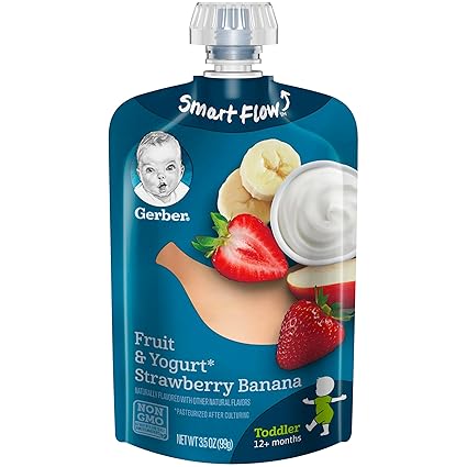 gerber strawberry banana yogurt