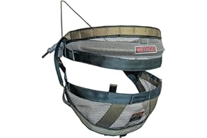 Latitude Outdoors Method 2 Ultra-Light Two-Panel Compact Mobile Hunting Saddle, Size Regular