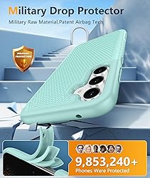 FNTCASE for Samsung Galaxy S23-FE Case: Dual Layer