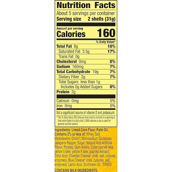 OLD EL PASO SPICY JALAPENO CHEDDAR FLAVORED STAND ‘N STUFF TACO SHELLS, GLUTEN FREE, 10 CT, 5.4 OZ