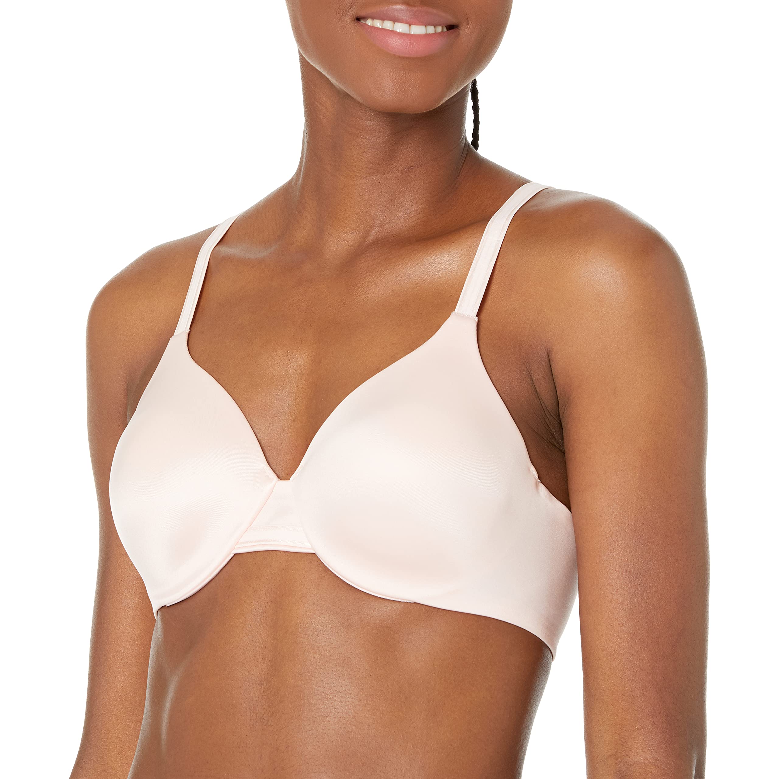 Photo 1 of Bali Womens One Smooth U Underwire Bra, Smoothing & Concealing Full-coverage Df3w11 Bras, Blushing Pink, 38B US