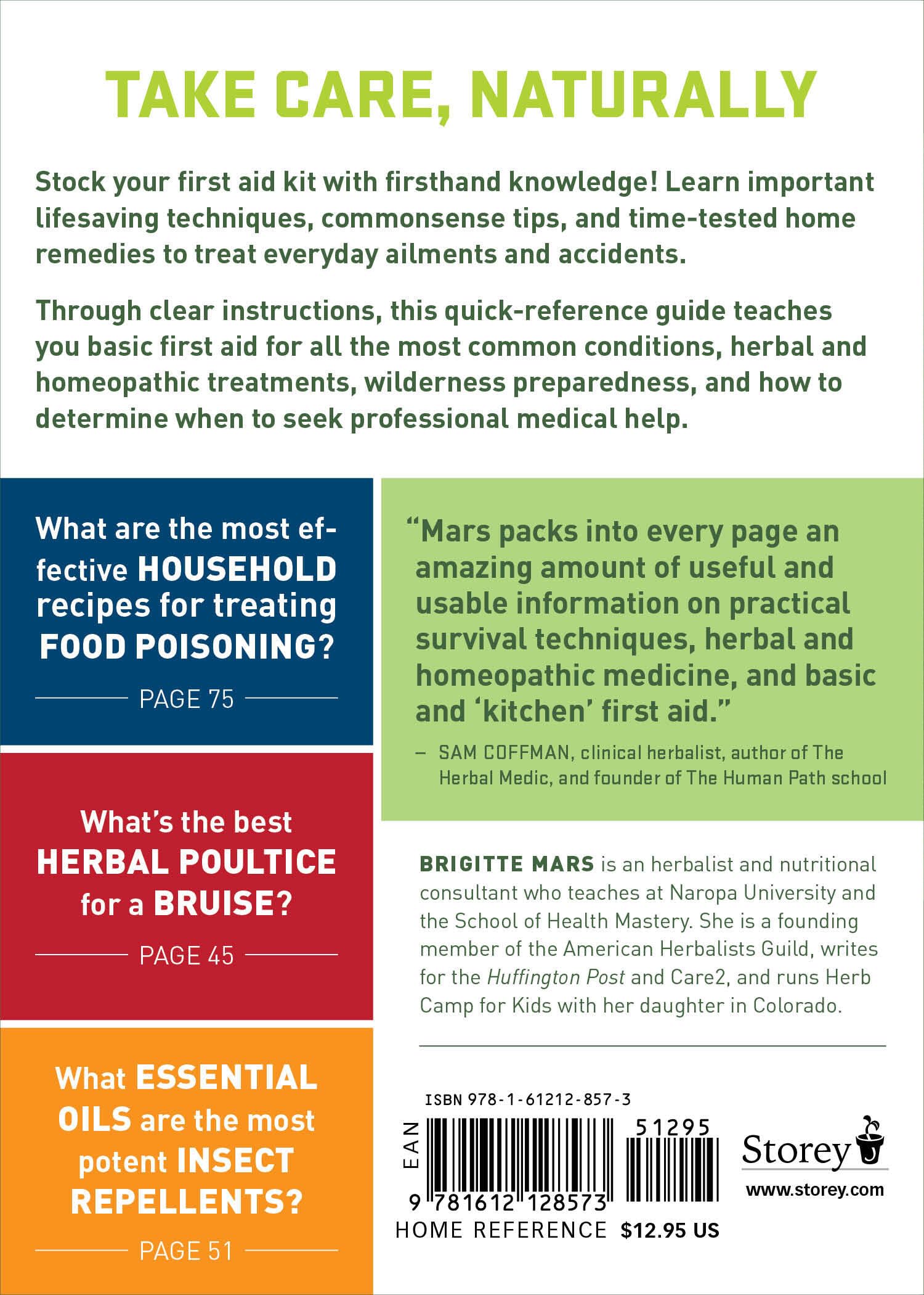 The Natural First Aid Handbook: Household Remedies, Herbal Treatments, and Basic Emergency Preparedness Everyone Should Know