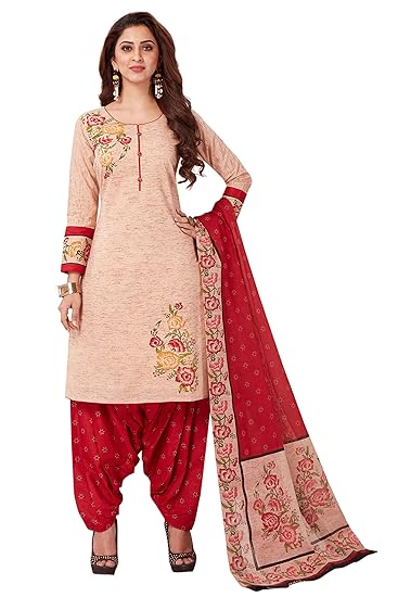 Womens Pure Cotton Printed Fully stitched Salwar Suit
