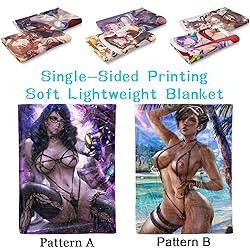 itakkaito Fleece Flannel Blanket Ecchi Otaku Plush
