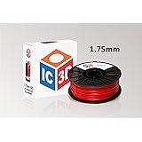 IC3D Red 1.75mm ABS 3D Printer Filament - 2.1lb Spool - Dimensional Accuracy +/- 0.05mm - Professional Grade 3D Printing Filament - MADE IN USA