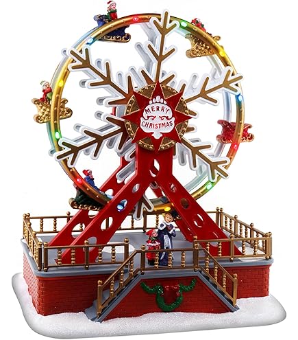 Amazon.com: Lemax The Giant Wheel, with 4.5V Adaptor #94482 : Home