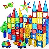MAGBLOCK Magnetic Tiles Building Blocks 130 Pcs