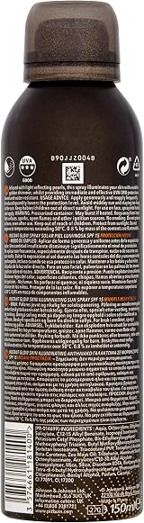 Piz Buin Instant Glow SPF 15 150ml Sun Protection Shimmer Spray view 2