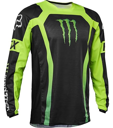 デッドストック FOX 180 マルチロゴプリント モトクロス Jersey L