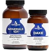 Suppgrade Labs DAKE and Minerals 101 Bundle | Includes 1 Bottle of DAKE and 1 Bottle of Minerals 101