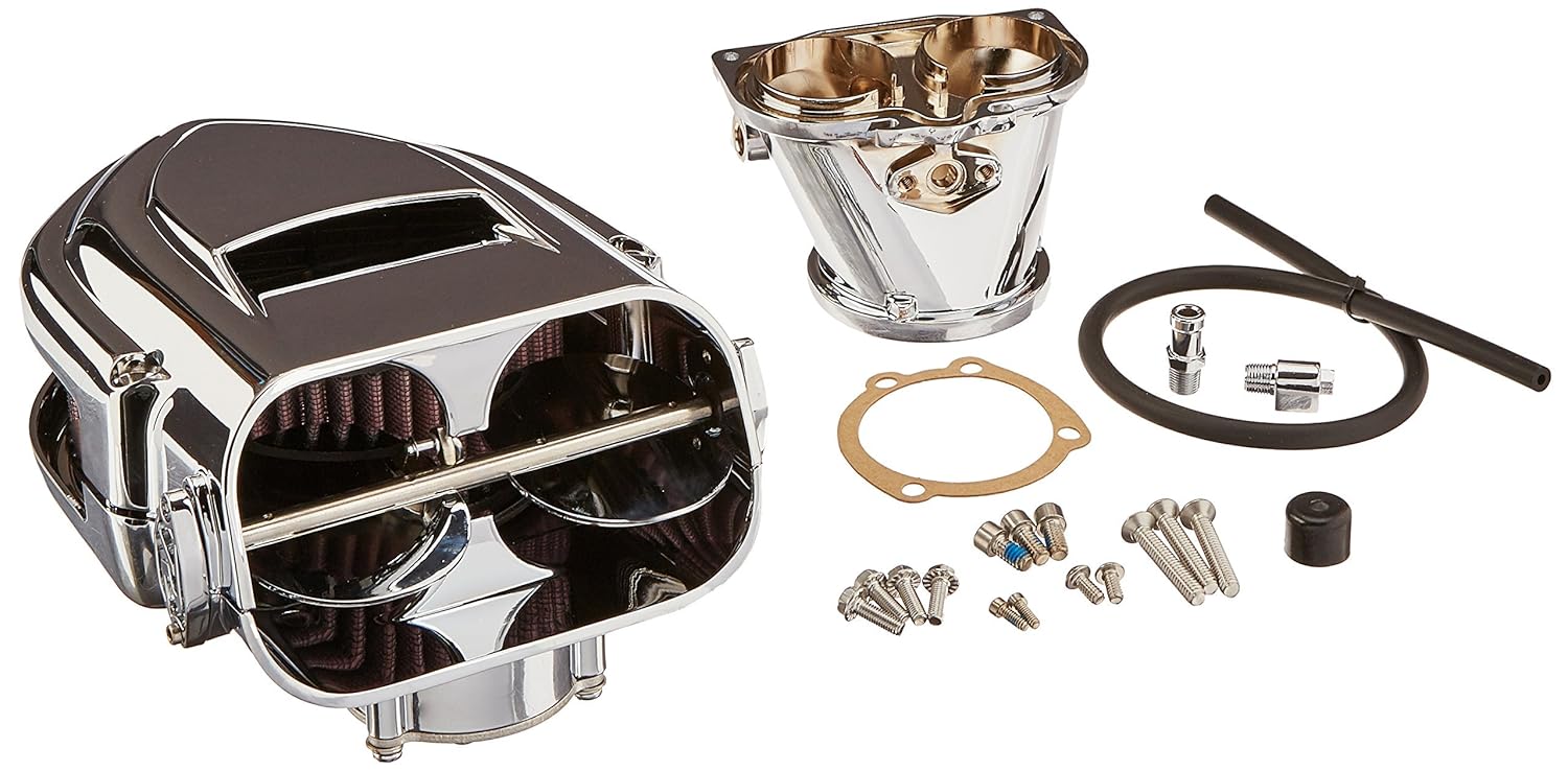 Parts & Accessories Kuryakyn ProR Chrome Hypercharger Air Intake Kit 20022008 Honda VTX1800