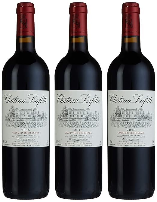 Château Lafitte, Côtes de Bordeaux Merlot trocken 2015 (3 x 0.75 l