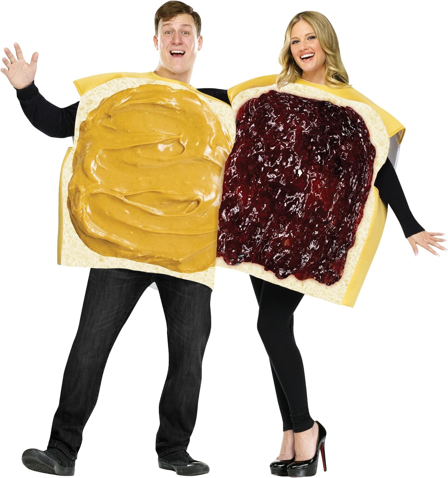 Adult Peanut Butter and Jelly Costume