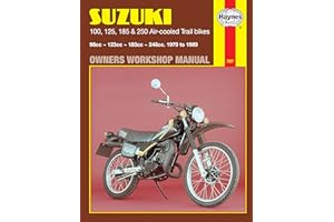Suzuki TS 100, 125, 185 & 250 Air-cooled Trail Bikes 1979 to 1989 Owners Workshop Manual