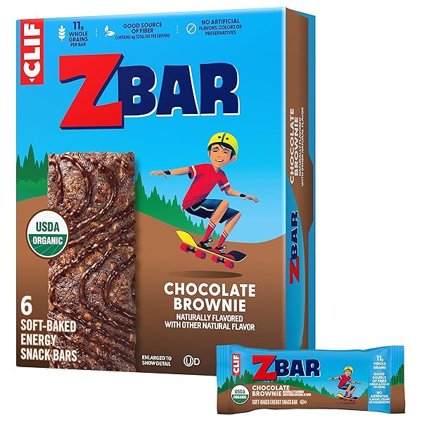 ZBAR – CHOCOLATE BROWNIE – SOFT-BAKED ENERGY SNACK...