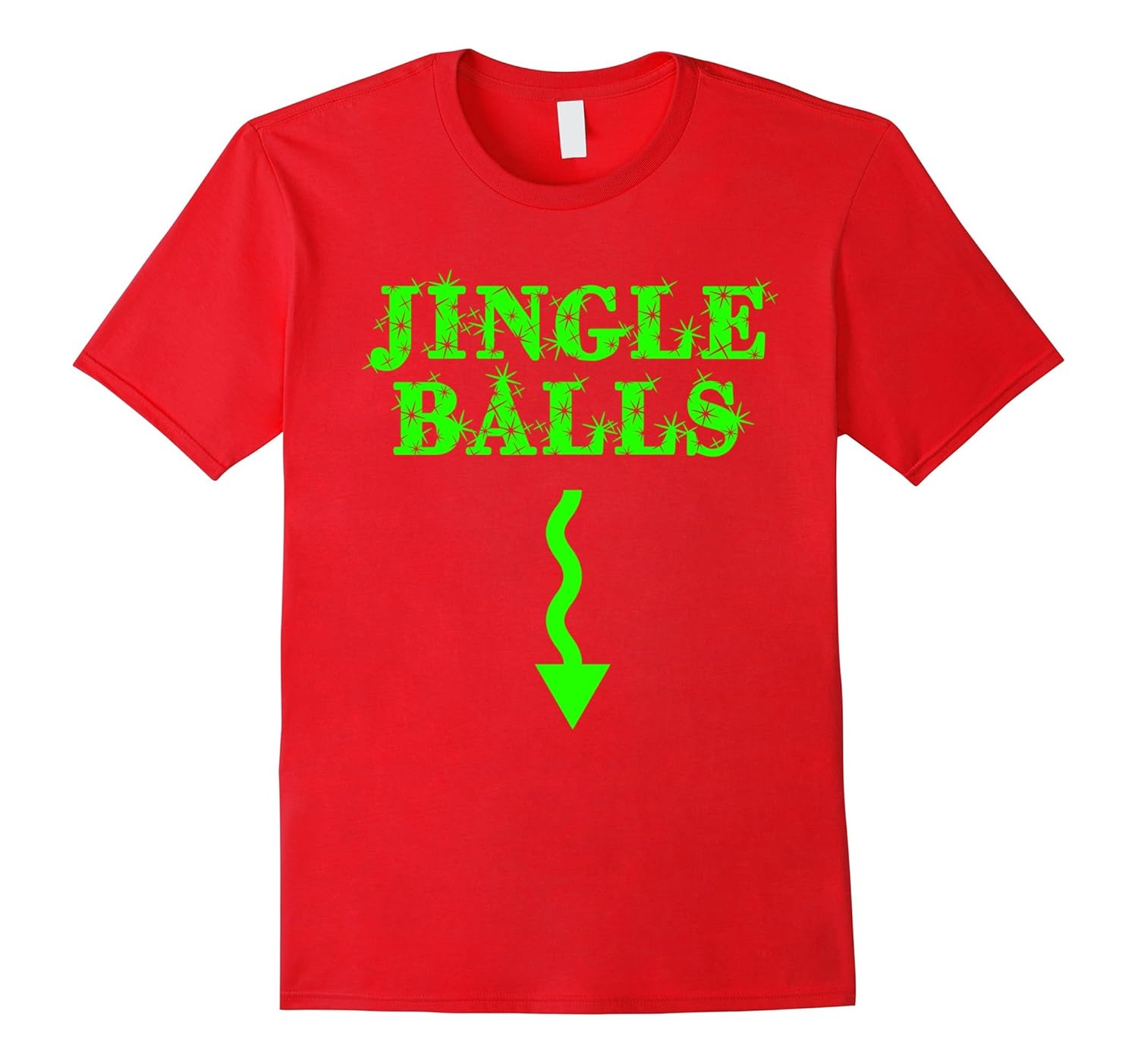 Jingle Balls Funny Christmas Xmas T-Shirt-ANZ