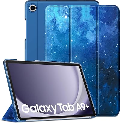 CACOE Case for Samsung Galaxy Tab A9+ 11 Inch 2023 Blue Star Ultra Slim