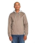 Volcom Men's Rexton Jacket – Modern Fit Lightweight Zip-up Jacket Adjustable Hood, Everyday Outerwear