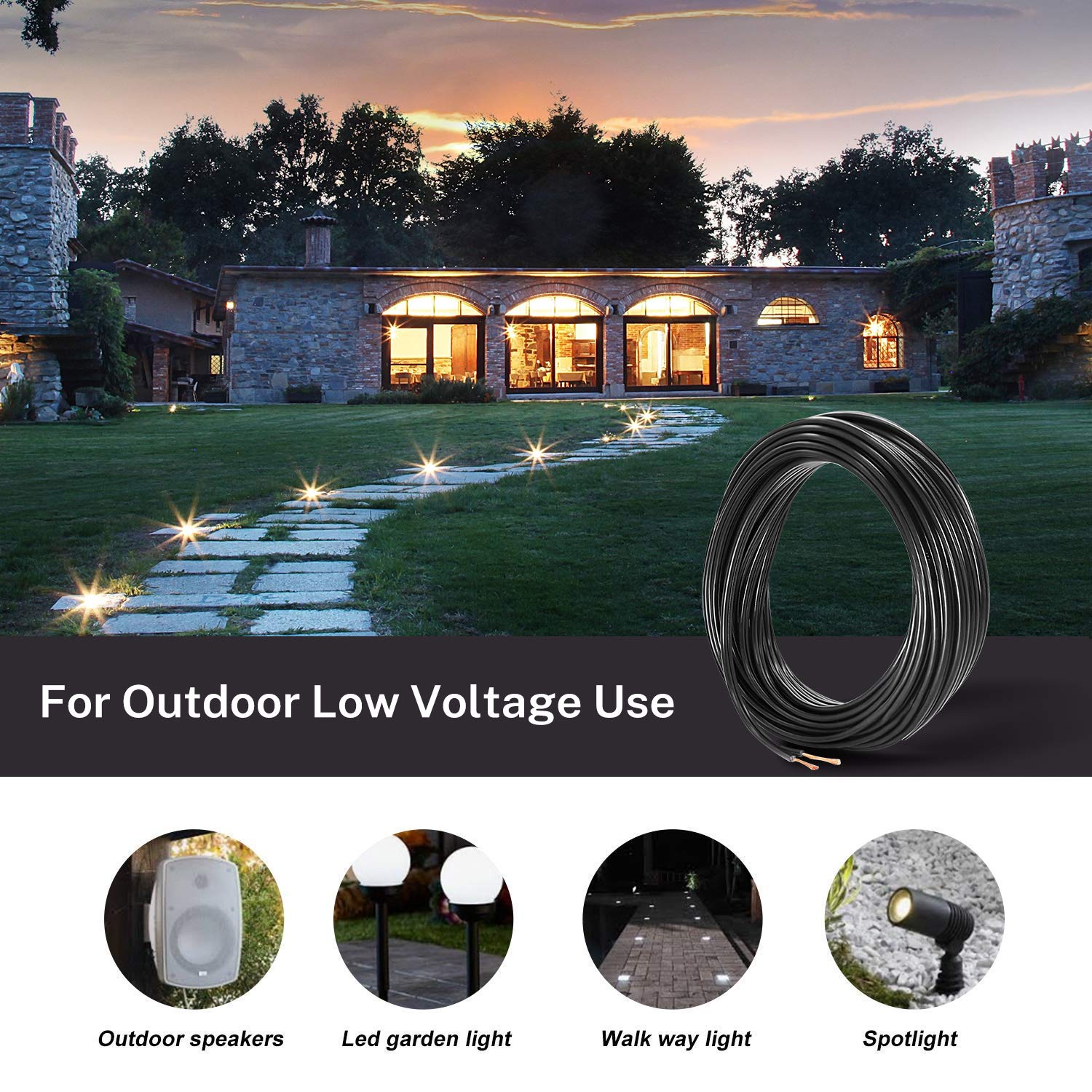 low voltage outdoor speakers