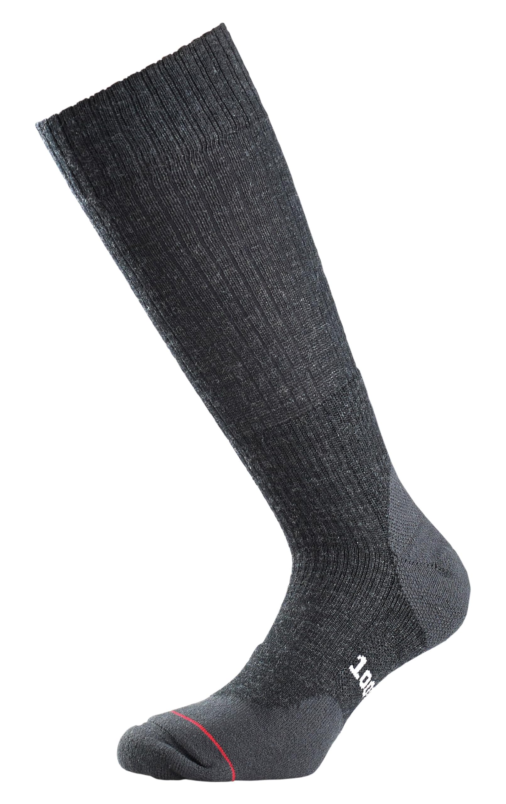 1000 Mile Womens OUTDOOR SOCK FUSION CHARCOAL 2032C LS(3-5«) LADIES, Charcoal, S EU