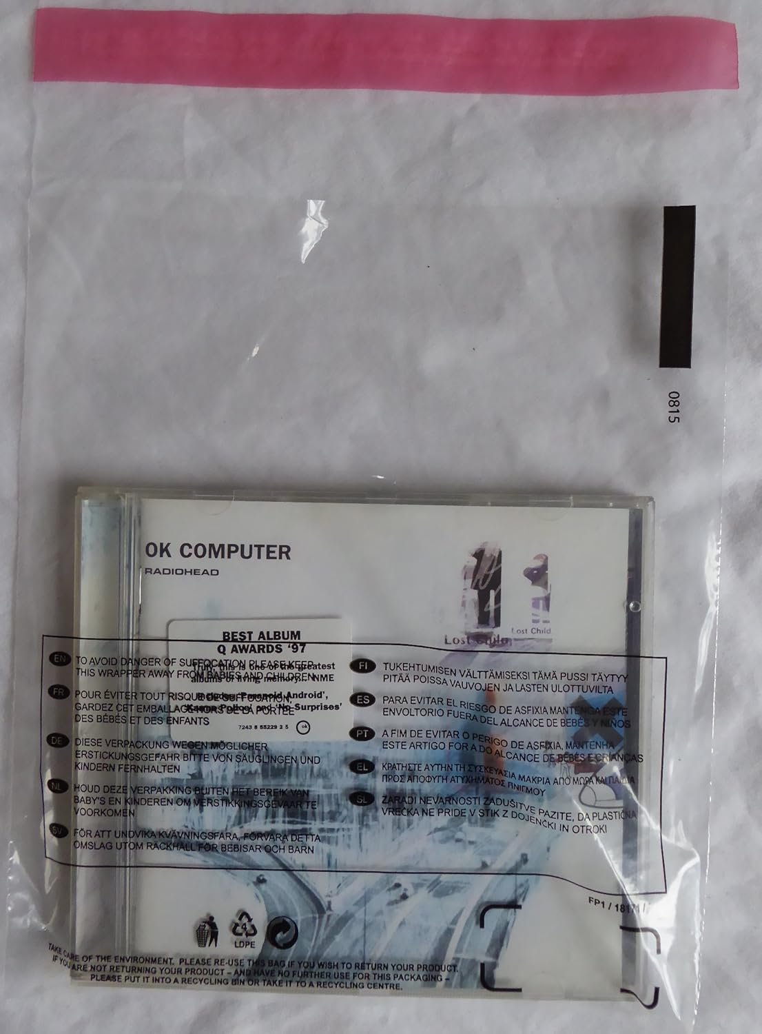 7" x 8" (180 x 210mm) Clear Poly Bags with Suffocation Warning From the UK, 140g/35 Micron - Image 5