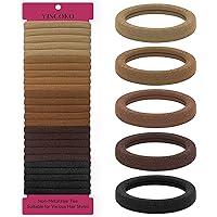 YISCOKO Hair Ties,Hair Elastics For Women,Hair Ties For Women,Hair Band,Ponytail Holders,Scrunchies For Women,Hair Bands For