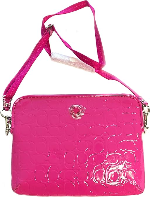 Coach Embossed Patent Leather Hot Pink Magenta Ipad Tablet